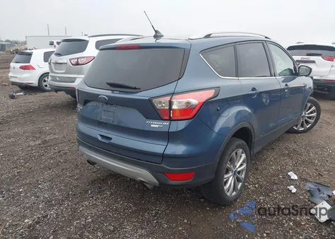 2018 Ford Escape Titanium из США, поврежденный, VIN 1FMCU9J92JUC75426